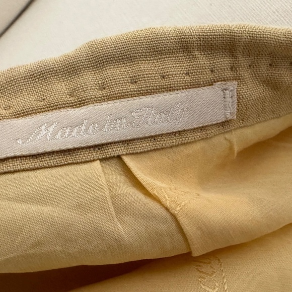 Vintage 70s GUCCI Resort Summer linen Jacket men's blazer Made in Italy. - Picture 7 of 8